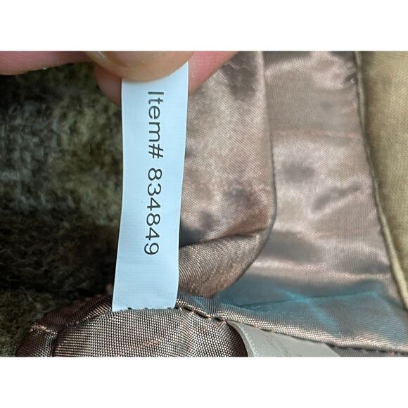 Boston Proper Women's Vest Faux Fur L Brown ASO Phoebe Buffay Friends Boho 90s - Picture 8 of 9